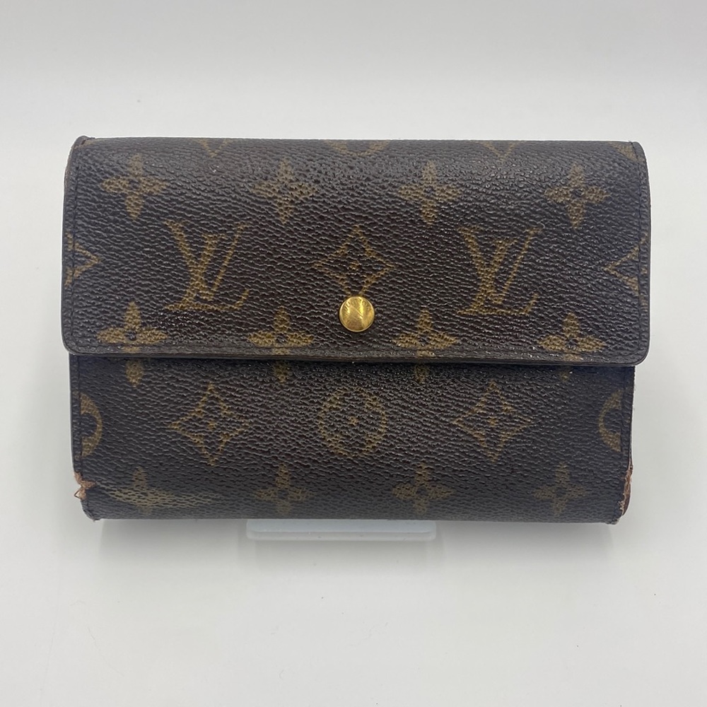 💯 AUTH. Louis Vuitton monogram wallet